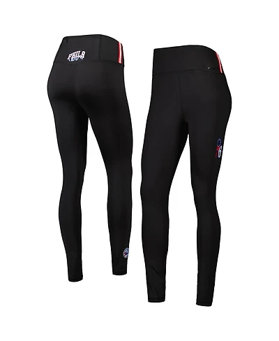 Women's Pro Standard Black Philadelphia 76ers Classics Lux Leggings