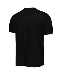 Men's Concepts Sport Black and Gray Chicago White Sox Badge T-shirt and Pants Sleep Set