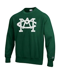 Men's Champion Green Michigan State Spartans Vault Logo Reverse Weave Pullover Sweatshirt