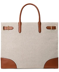 Lauren Ralph Lauren Canvas Extra-Large Devyn Tote Bag