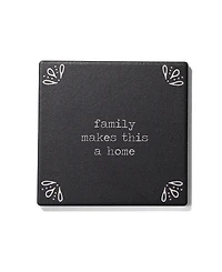 American Atelier 4.25'' D Happy Place Ceramic Coasters Set, 4 Piece