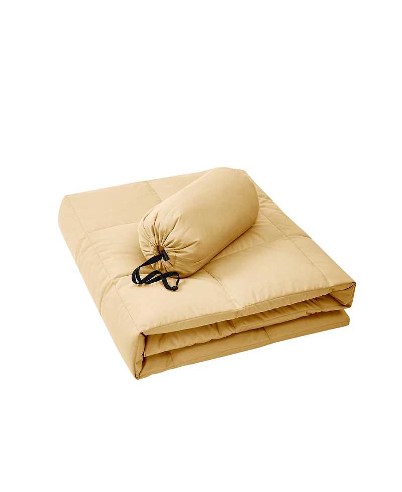 Royal Luxe Packable Down Throw with Storage Bag, 60" x 70", Exclusively at Macy's