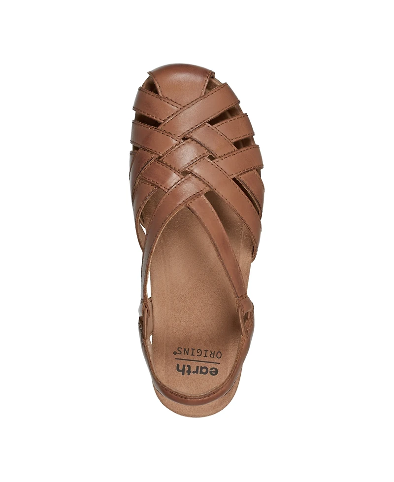 Earth Women's Berri Woven Slingback Sandals