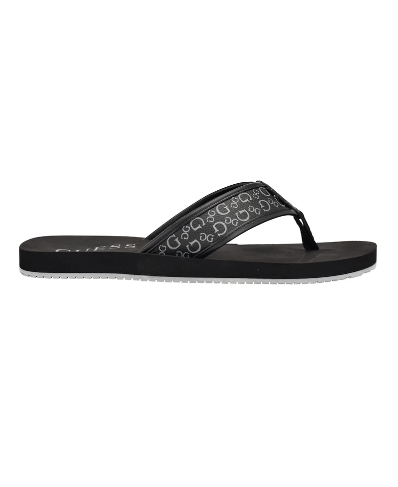 Guess Men's Durban Flexible Casual Flip Flop Sandals
