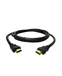 MegaMounts Tempered Glass Double Shelf Wall Mount with Hdmi Cable
