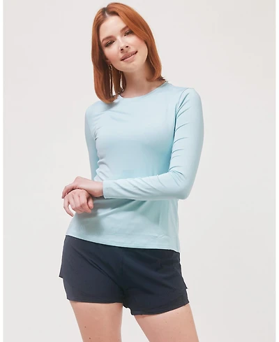 Rebody Active Women's To Practice Compression Long Sleeve Top