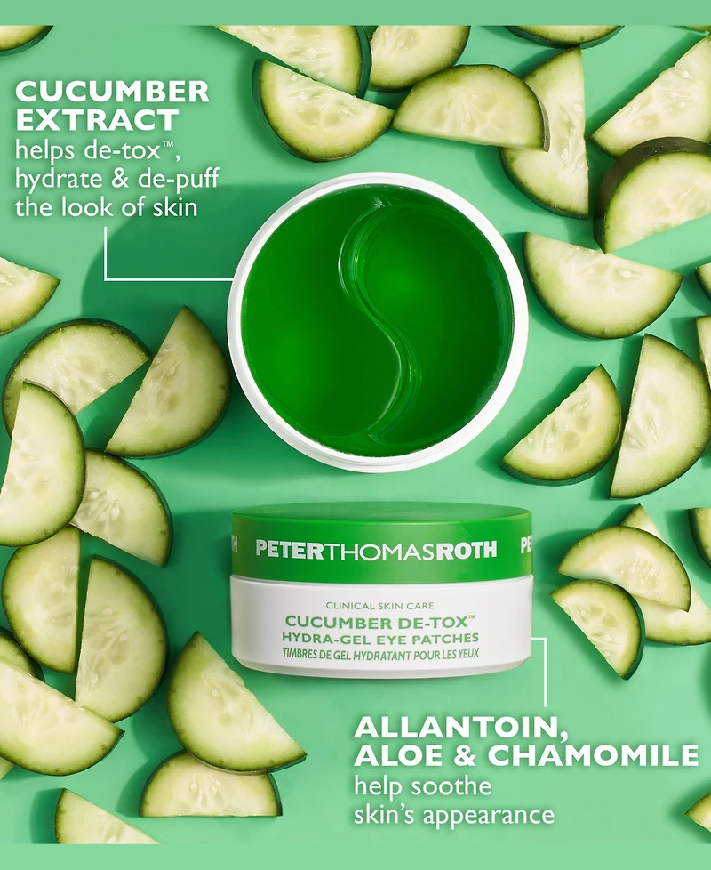 Peter Thomas Roth Cucumber De-Tox Hydra-Gel Eye Patches