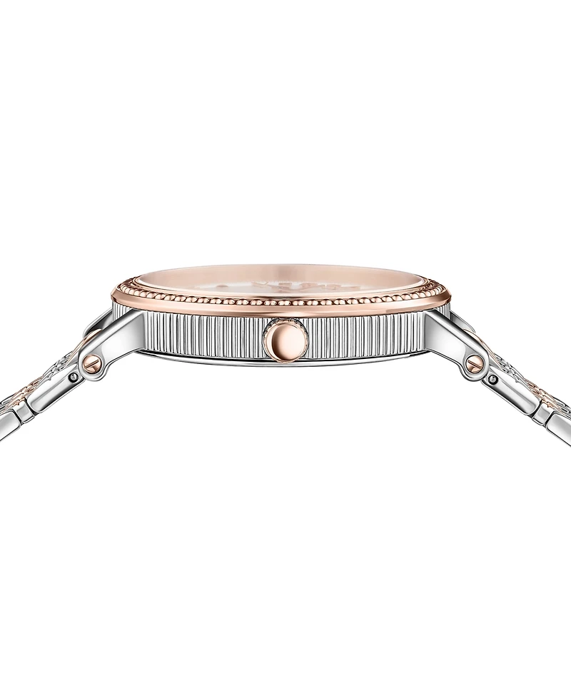 Versace Swiss V-Dollar Two-Tone Bracelet Watch 37mm