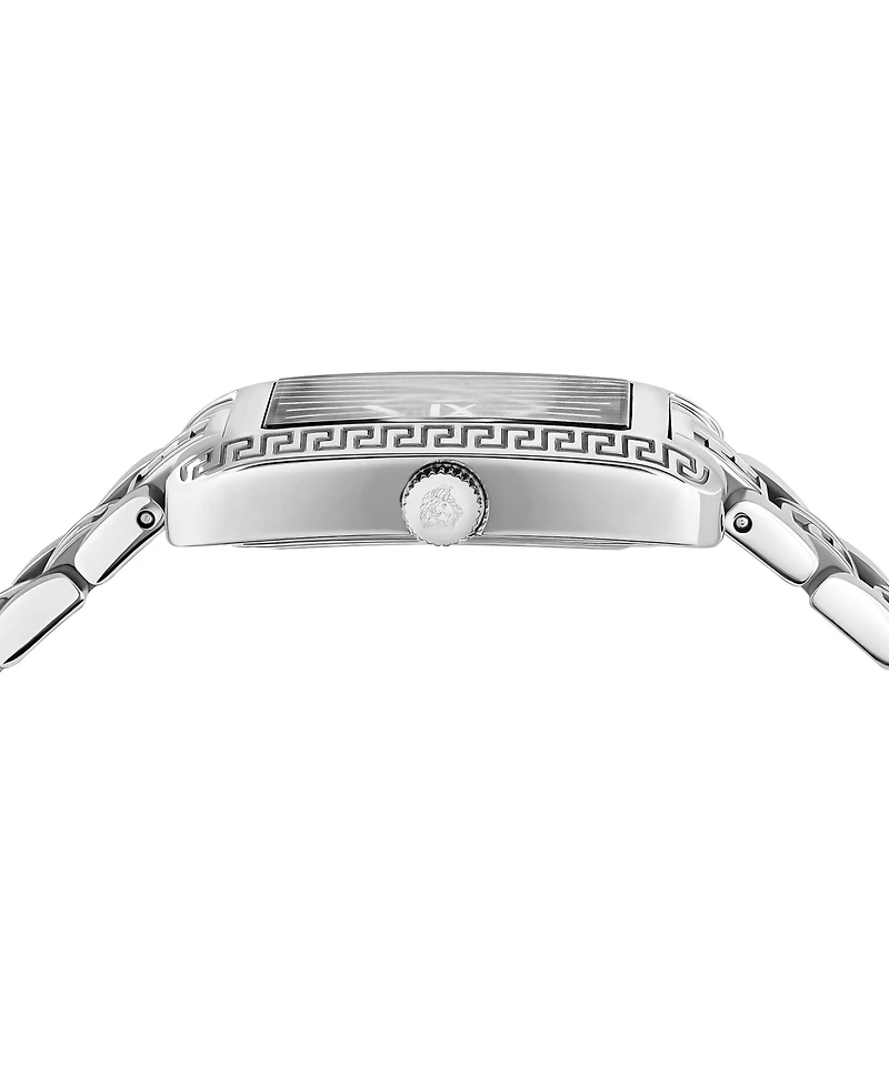 Versace Women's Swiss Tonneau Stainless Steel Bracelet Watch 23x33mm
