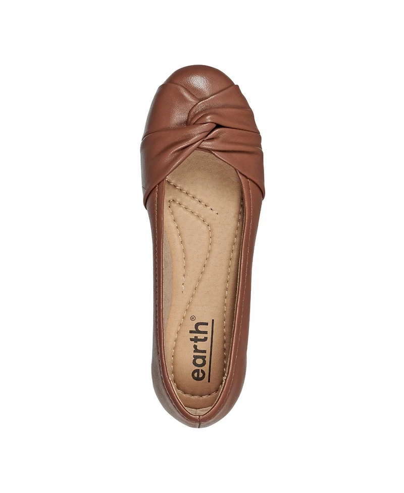 Earth Women's Jacci Lightweight Round Toe Slip-on Dress Flats