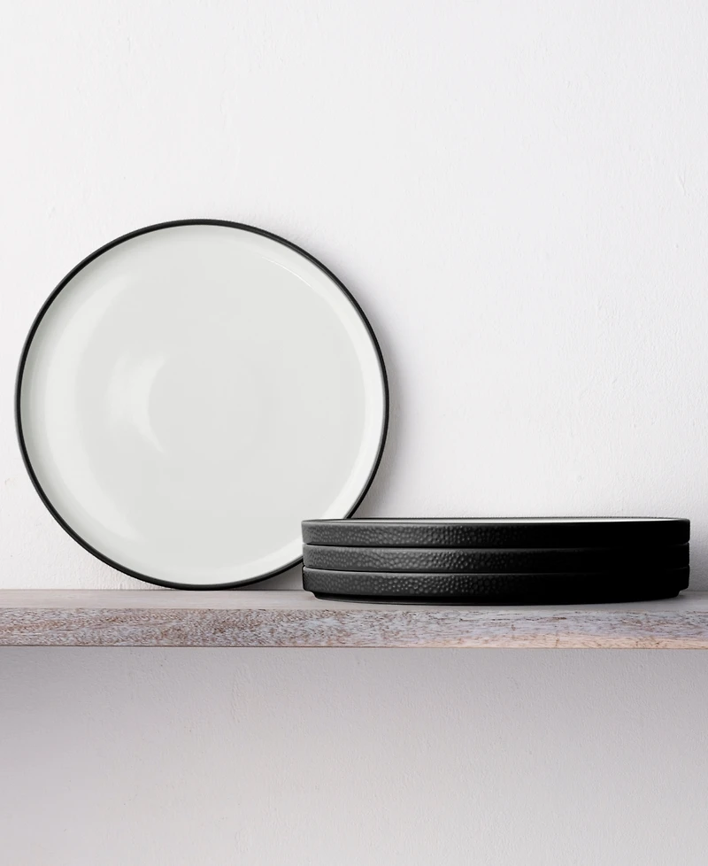 Noritake Colortex Stone Stax Small Plates, Set of 4