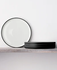 Noritake Colortex Stone Stax Small Plates, Set of 4
