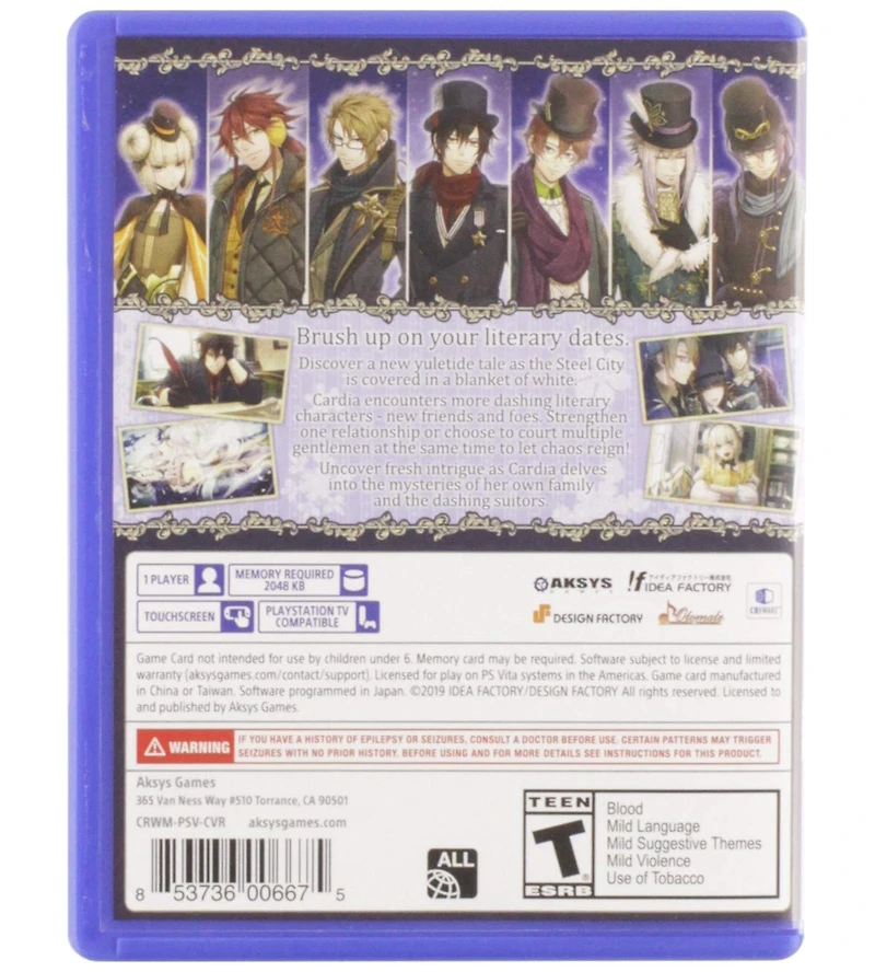 Code: Realize Wintertide Miracles - PlayStation Vita