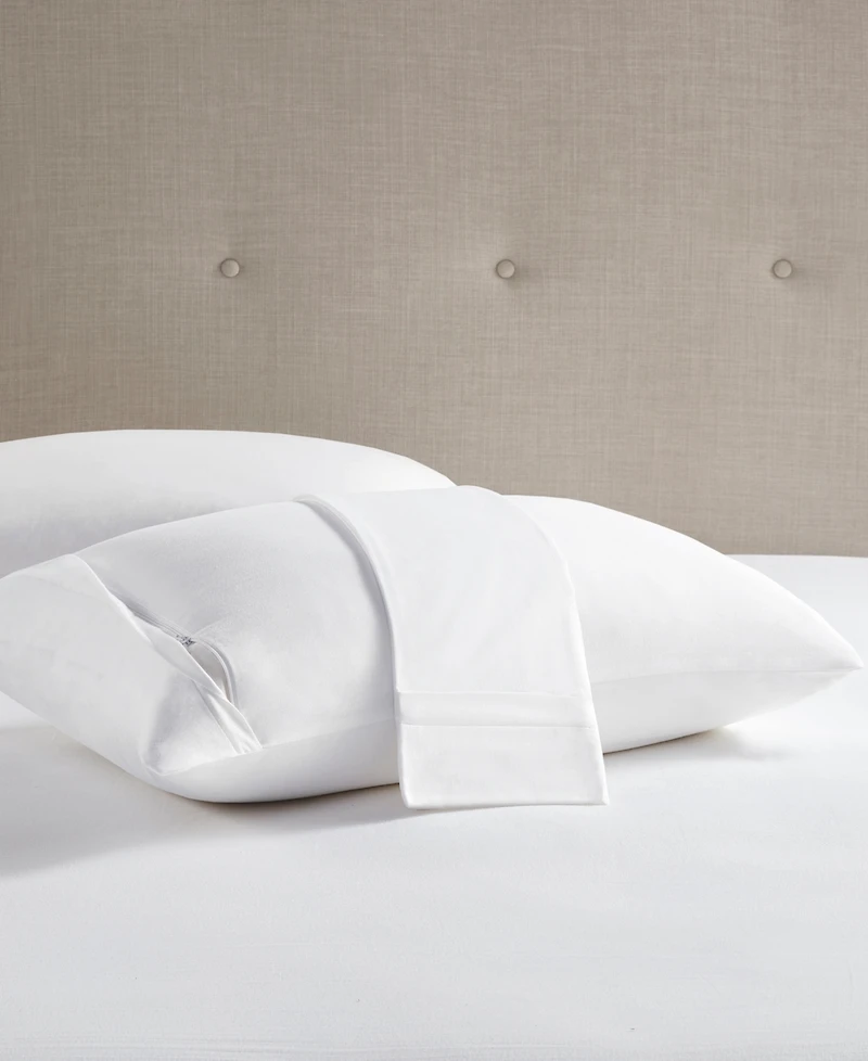 Charter Club 250 Thread Count 100% Cotton 2-Pack Pillow Protectors, King Exclusively at Macy's