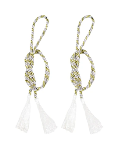 Indoor/Outdoor Decorative Window Curtain Rope Tassel Tiebacks