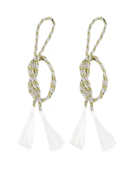 Indoor/Outdoor Decorative Window Curtain Rope Tassel Tiebacks