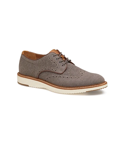 Johnston & Murphy Men's Upton Knit Wingtip Dress Shoes