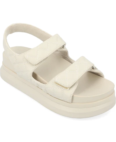 Journee Collection Women's Debby Platform Sandals