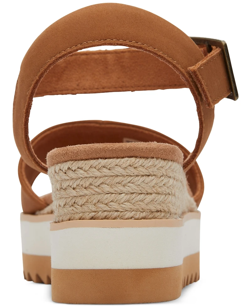 Toms Women's Diana Platform Wedge Sandals