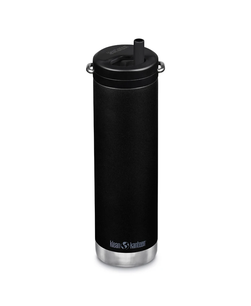 Stainless Steel Insulated TKWide Bottle w Twist Cap Straw 20 oz