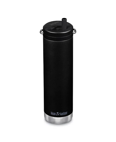 Stainless Steel Insulated TKWide Bottle w Twist Cap Straw 20 oz