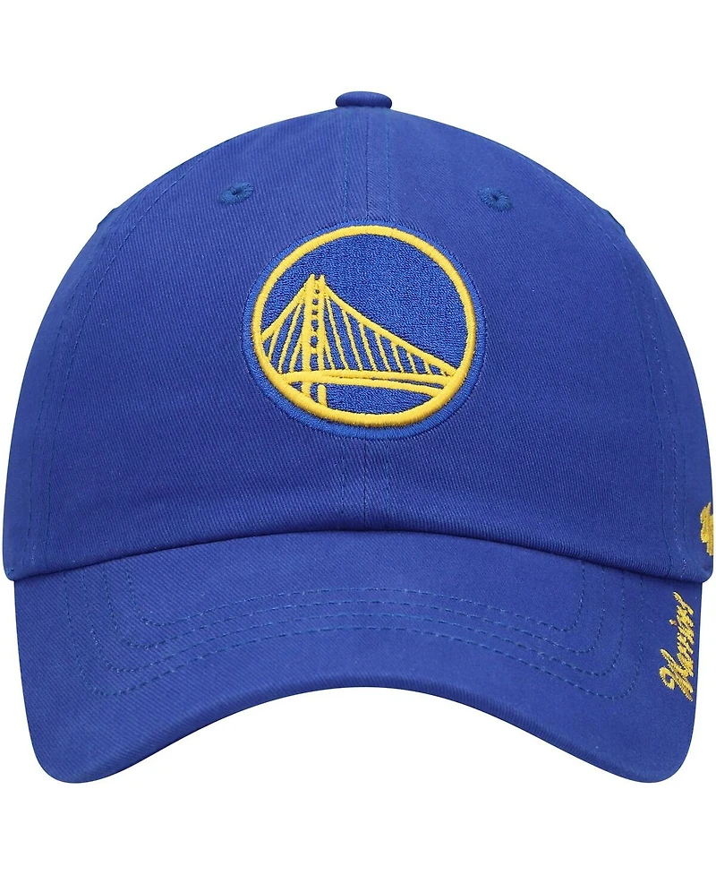 Women's '47 Brand Royal Golden State Warriors Miata Clean Up Logo Adjustable Hat