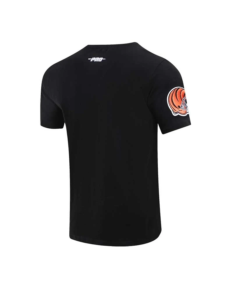 Men's Pro Standard Black Cincinnati Bengals Old English T-shirt