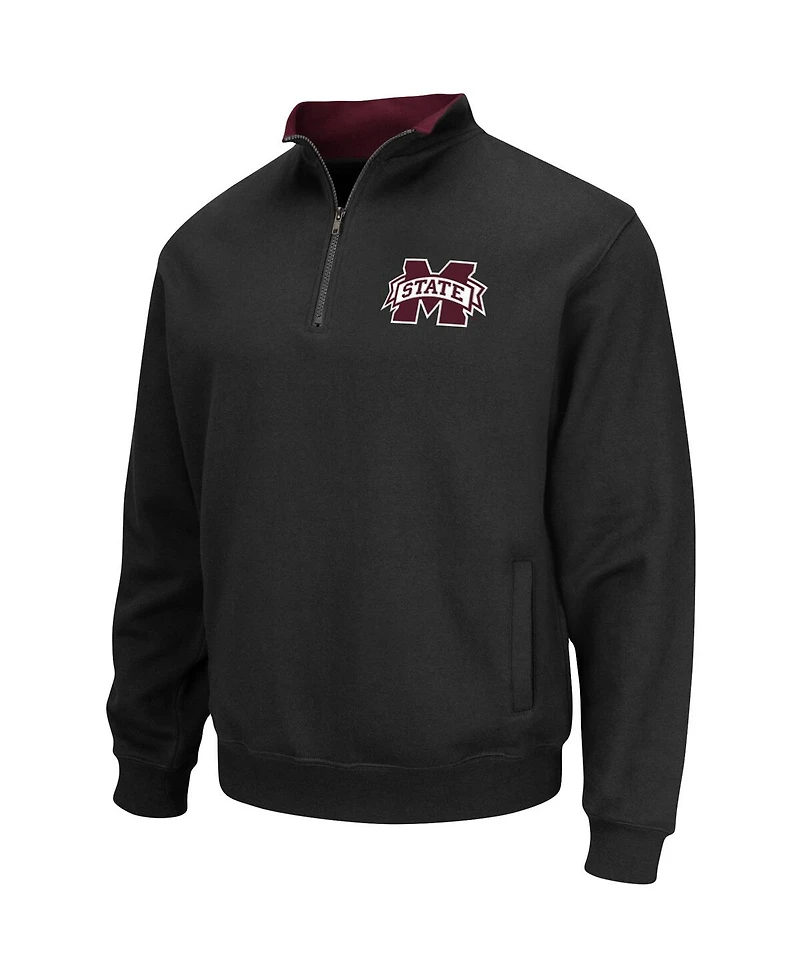 Men's Colosseum Mississippi State Bulldogs Tortugas Logo Quarter-Zip Jacket