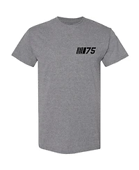 Men's Checkered Flag Sports Heather Gray Nascar 75th Anniversary Heritage T-shirt