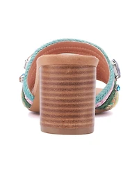 Raquelle Women's Wood Heel Mule