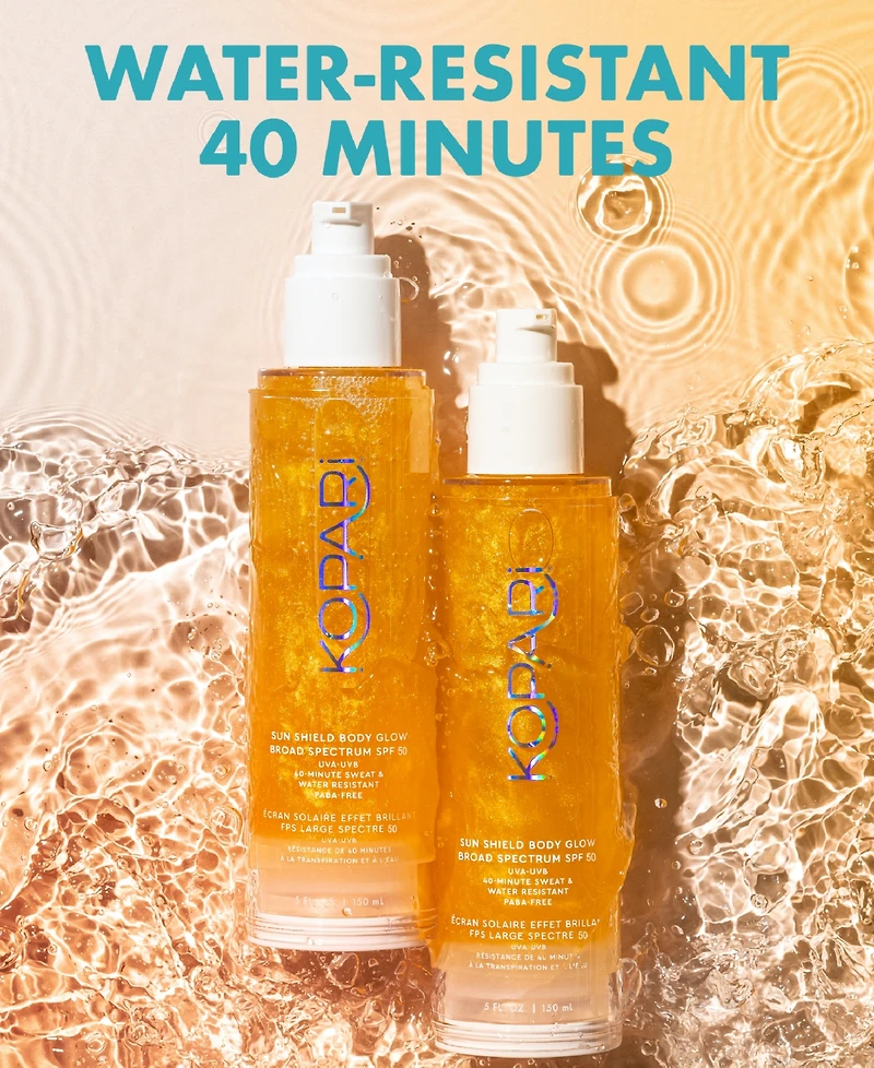 Kopari Beauty Sun Shield Body Glow Spf 50, 5 oz.
