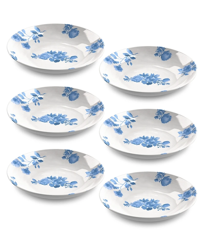 Abode Homewares Cottage Floral Low Bowl Set of 6