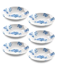 Abode Homewares Cottage Floral Low Bowl Set of 6