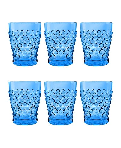 Abode Homewares Hobnail Double Old Fashion Set of 6