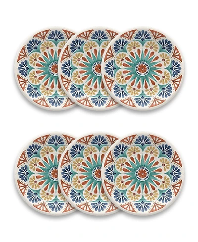 Abode Homewares Desert Rio Salad Plate Set of 6
