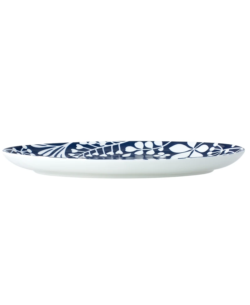 Noritake Bluefjord 16" Oval Platter