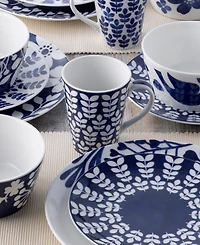 Noritake Bluefjord Set of 4 Mugs
