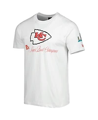 Men's New Era White Kansas City Chiefs Historic Champs T-shirt