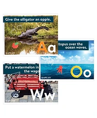 Kaplan Early Learning Kaplan Dough Literacy Mats - Set of 26