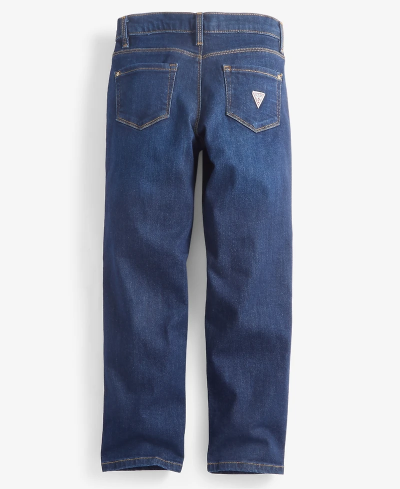 Guess Big Girls Denim 5 Pocket Straight Jeans