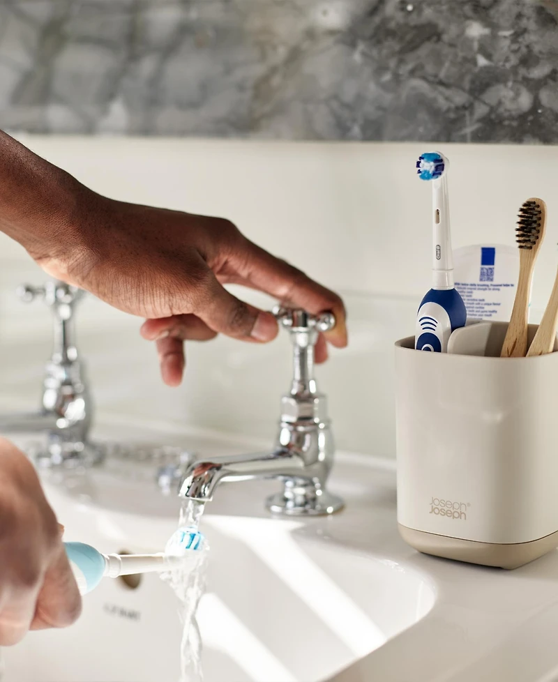 Joseph Joseph EasyStore Matte Finish Large Toothbrush Caddy
