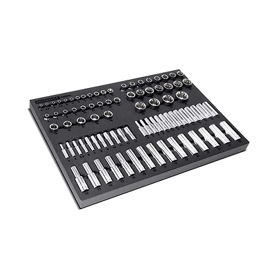 Powerbuilt 85 Piece Pro Tech Metric Socket Set