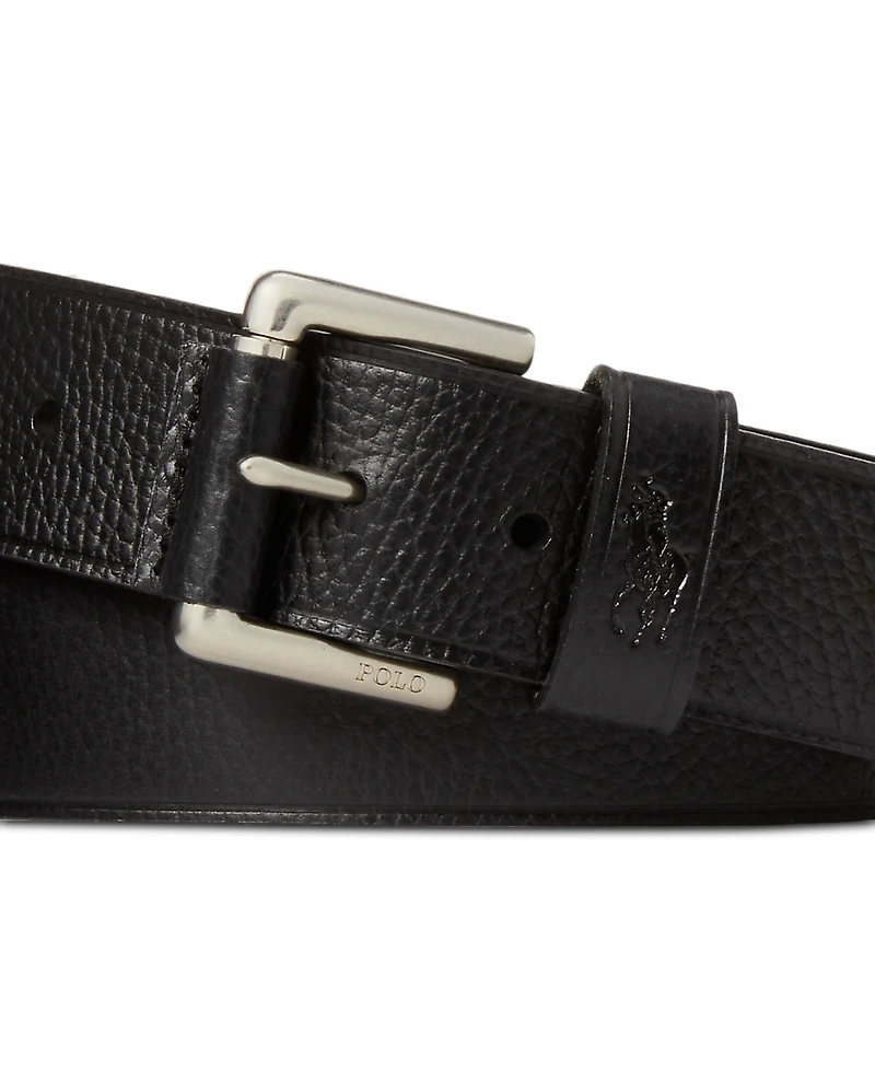 Polo Ralph Lauren Men's Signature Pony Leather Belt