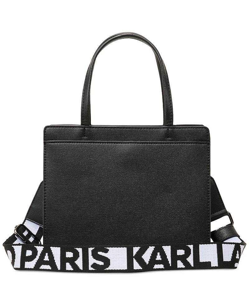 Karl Lagerfeld Paris Maybelle Satchel with Cate Pins