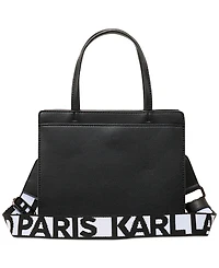 Karl Lagerfeld Paris Maybelle Satchel with Cate Pins