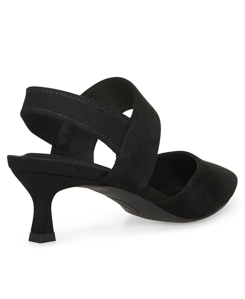 Anne Klein Women's Intime Stretch Kitten Heel Dress Pumps