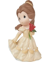 Precious Moments 222028 An Enchanting Moment Awaits Disney Belle Bisque Porcelain and Resin Figurine
