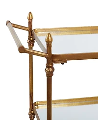 Brass Iron Bar Cart