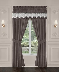 J Queen New York Flint Straight Window Valance, 21.25" x 88"