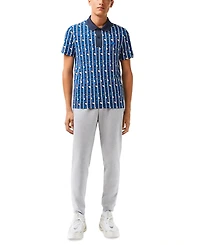 Lacoste Men's Tapered-Fit Fleece Trackpants - CCA
